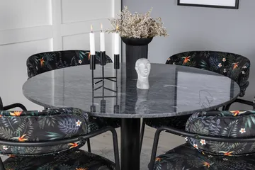 Round Dining Set Venture Home - Møbler - Borde - Spisebordssæt