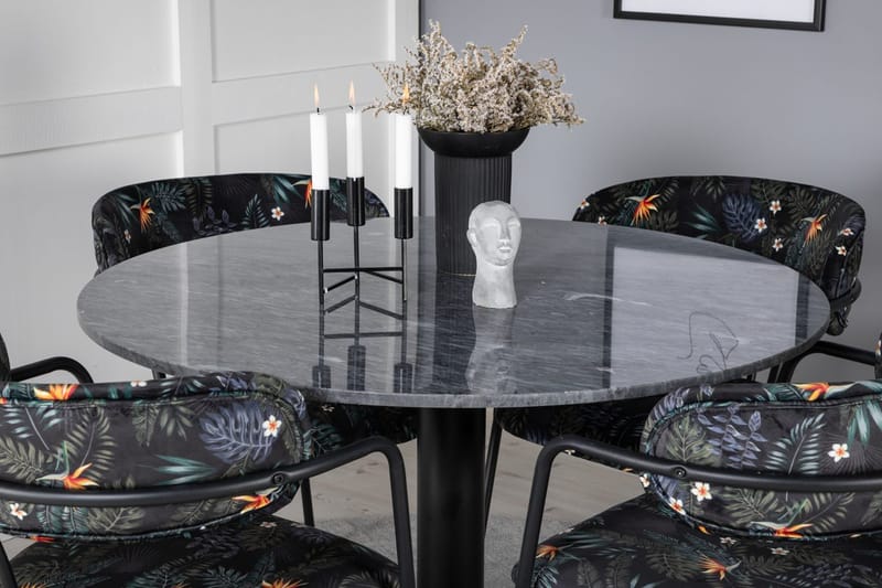 Round Dining Set Venture Home - Møbler - Borde - Spisebordssæt
