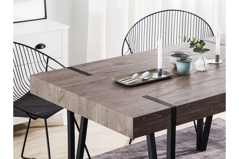 Roundtop Spisebord 180x90 cm - Træ / natur - Spisebord og køkkenbord