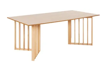 Rouyn Spisebord 100x200 cm - Lysebrun - Møbler - Borde - Spisebord og køkkenbord