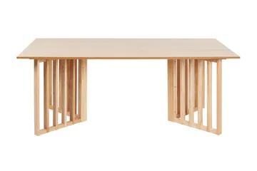 Rouyn Spisebord 100x200 cm - Lysebrun - Møbler - Borde - Spisebord og køkkenbord