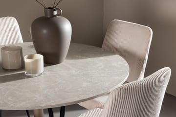 Rund matgrupp Venture Home Beige Beige 4st - Møbler - Borde - Spisebordssæt