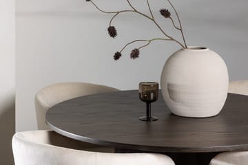 Rund matgrupp Venture Home Beige Mörkt trä 4st - Møbler - Borde - Spisebordssæt