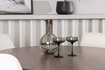 Rund matgrupp Venture Home Beige Valnöt 4st - Møbler - Borde - Spisebordssæt
