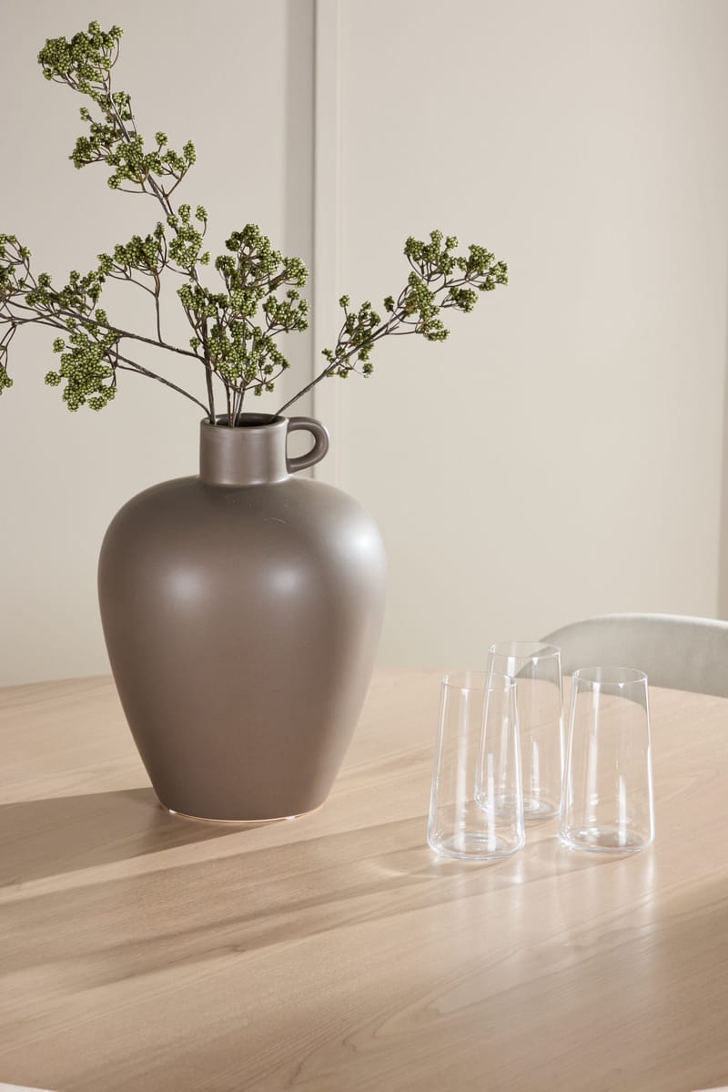Rund matgrupp Venture Home Beige Vitputsad 4st - Møbler - Borde - Spisebordssæt