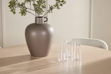 Rund matgrupp Venture Home Beige Vitputsad 4st - Møbler - Borde - Spisebordssæt