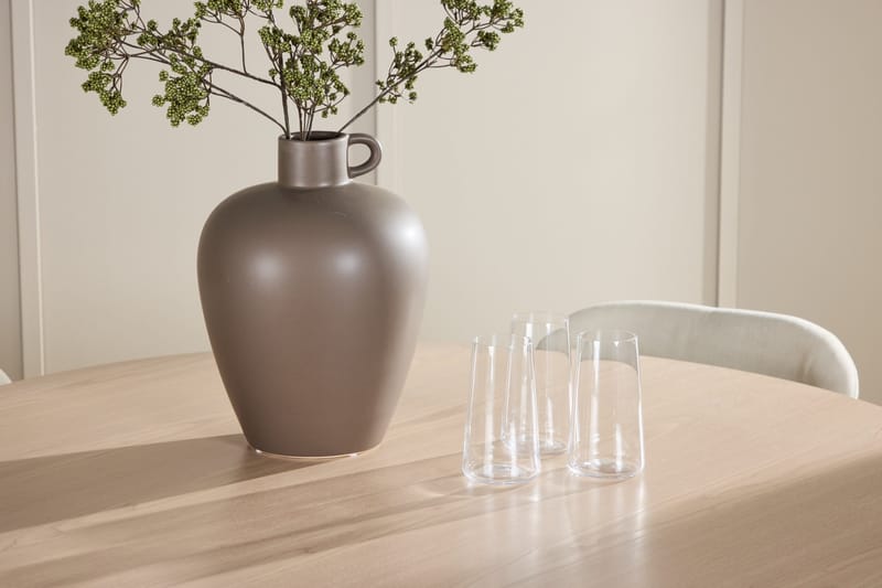 Rund matgrupp Venture Home Beige Vitputsad 4st - Møbler - Borde - Spisebordssæt