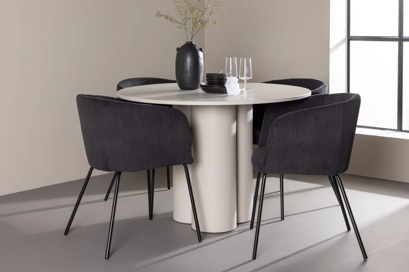 Rund matgrupp Venture Home Beige