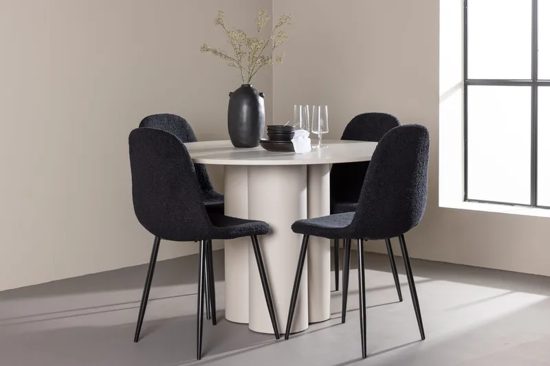 Rund matgrupp Venture Home Beige