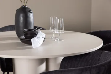 Rund matgrupp Venture Home Beige - Møbler - Borde - Spisebordssæt