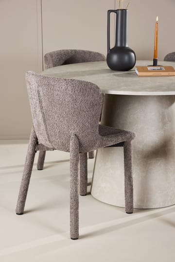 Rund matgrupp Venture Home Brun Beige 4st - Møbler - Borde - Spisebordssæt