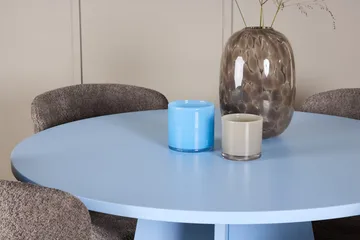Rund matgrupp Venture Home Brun Blå 4st - Møbler - Borde - Spisebordssæt