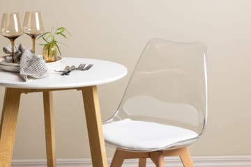 Rund matgrupp Venture Home Natur Vit 2st - Møbler - Borde - Spisebordssæt