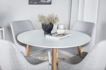 Rund matgrupp Venture Home Natur - Møbler - Borde - Spisebordssæt