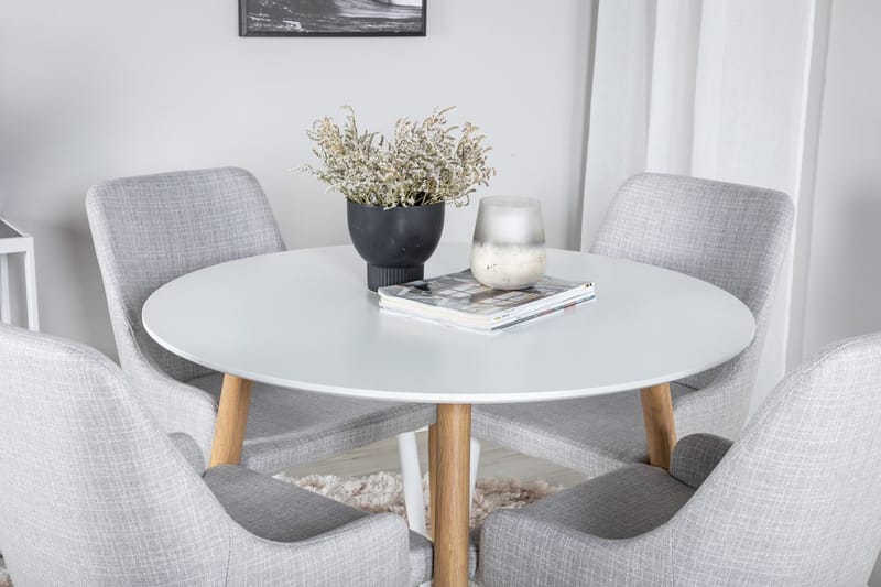 Rund matgrupp Venture Home Natur - Møbler - Borde - Spisebordssæt