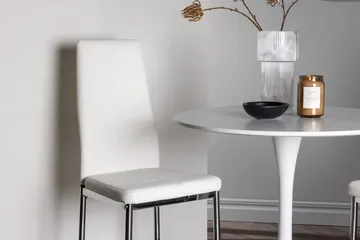 Rund matgrupp Venture Home Vit Vit 2st - Møbler - Borde - Spisebordssæt