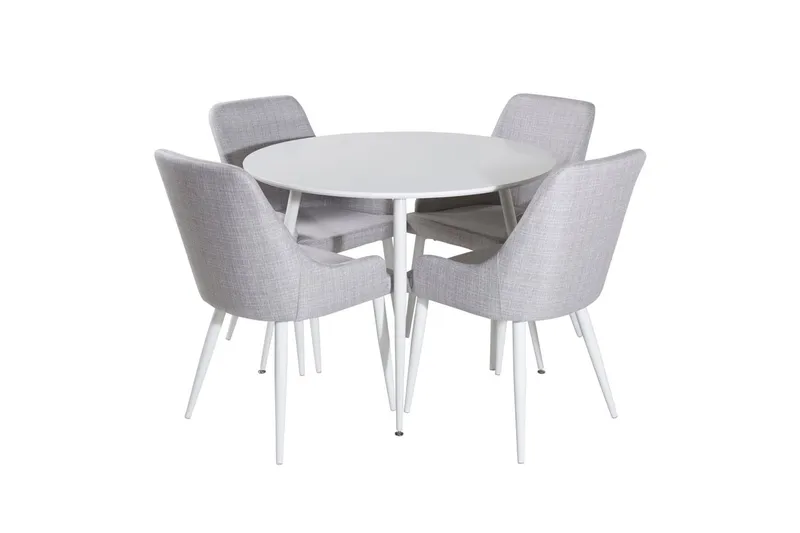 Rund matgrupp Venture Home Vit