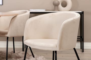 Rund spisegruppe Venture Home Bianca, Berit Lyst træ - Møbler - Borde - Spisebordssæt