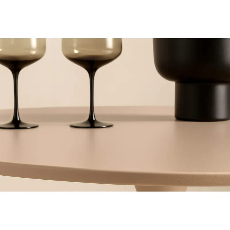 Rundt spisebord Glade - Beige - Møbler - Borde - Spisebord og køkkenbord