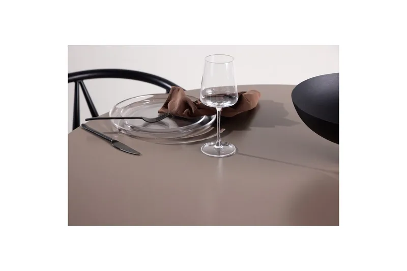 Rundt spisebord Olivia - Brun, 110x76 - Møbler - Borde - Spisebord og køkkenbord