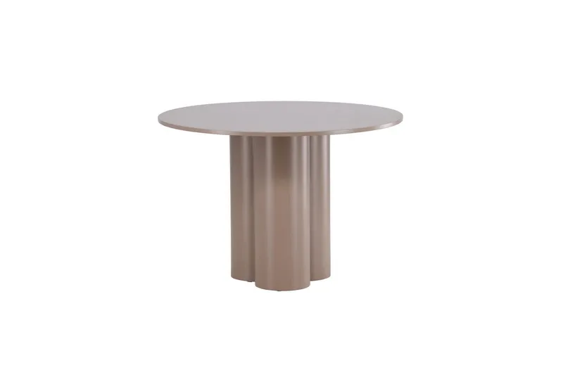 Rundt spisebord Olivia - Brun, 110x76 - Møbler - Borde - Spisebord og køkkenbord