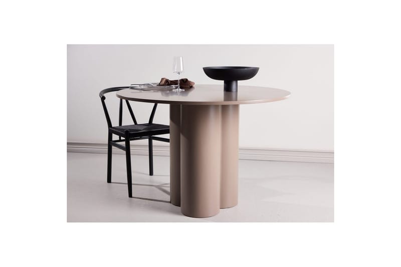 Rundt spisebord Olivia, Brun, 110x76