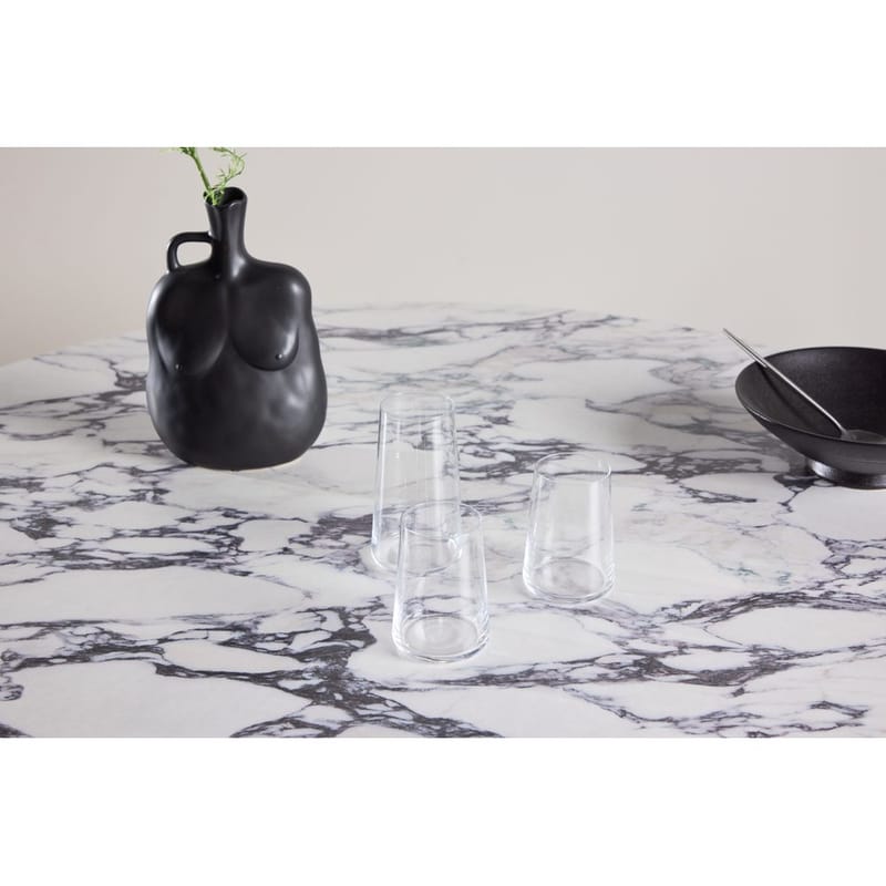 Rundt spisebord Tekla - Lysegrå, Ø120 - Møbler - Borde - Spisebord og køkkenbord