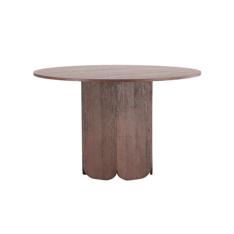 Rundt spisebord Tekla - Ruskind, Ø120 - Møbler - Borde - Spisebord og køkkenbord