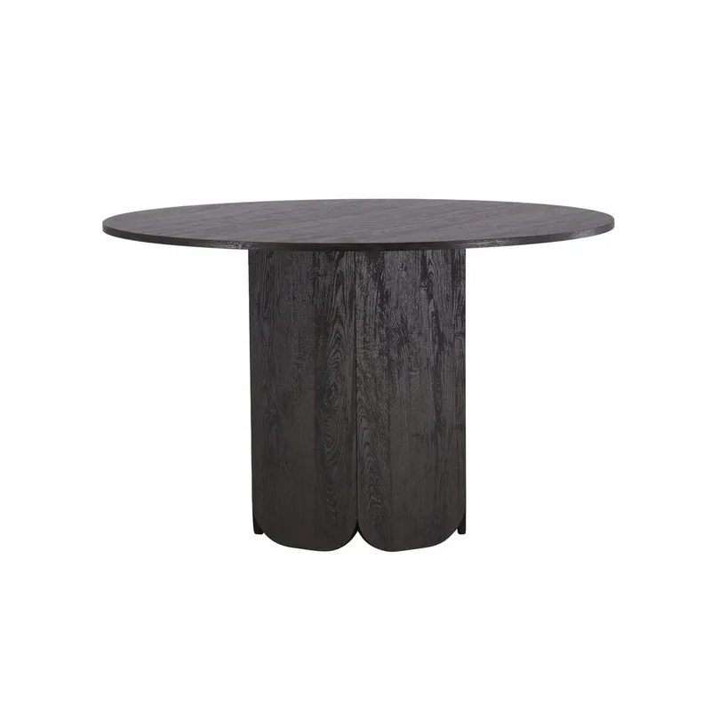 Rundt spisebord Tekla - Sort, Ø120 - Møbler - Borde - Spisebord og køkkenbord