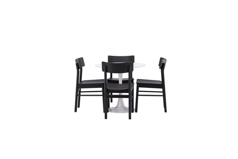 Rundt Spisesæt Hamden, Montros - Møbler - Borde - Spisebordssæt