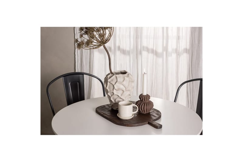 Rundt Spisesæt Hamden, Tempe - Brun - Møbler - Borde - Spisebordssæt