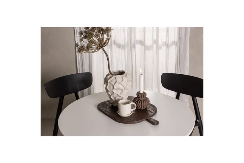 Rundt Spisesæt Hamden, Ursholmen - Sort - Møbler - Borde - Spisebordssæt