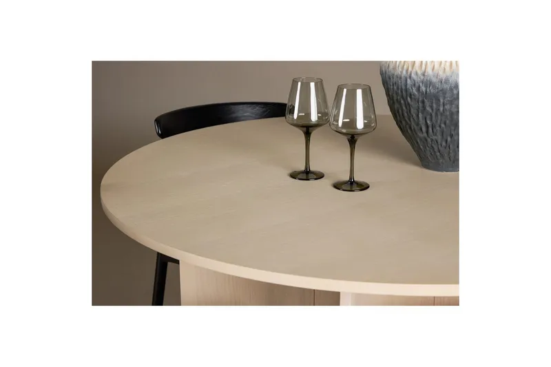 Rundt Spisesæt Ven, Tyresö - Beige - Møbler - Borde - Spisebordssæt