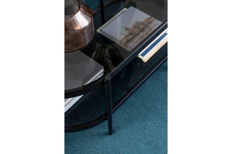 Rutkin Sofabord 95x50 cm - Grå - Møbler - Borde - Sofabord