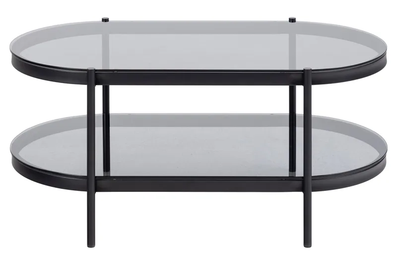 Rutkin Sofabord 95x50 cm - Grå - Møbler - Borde - Sofabord