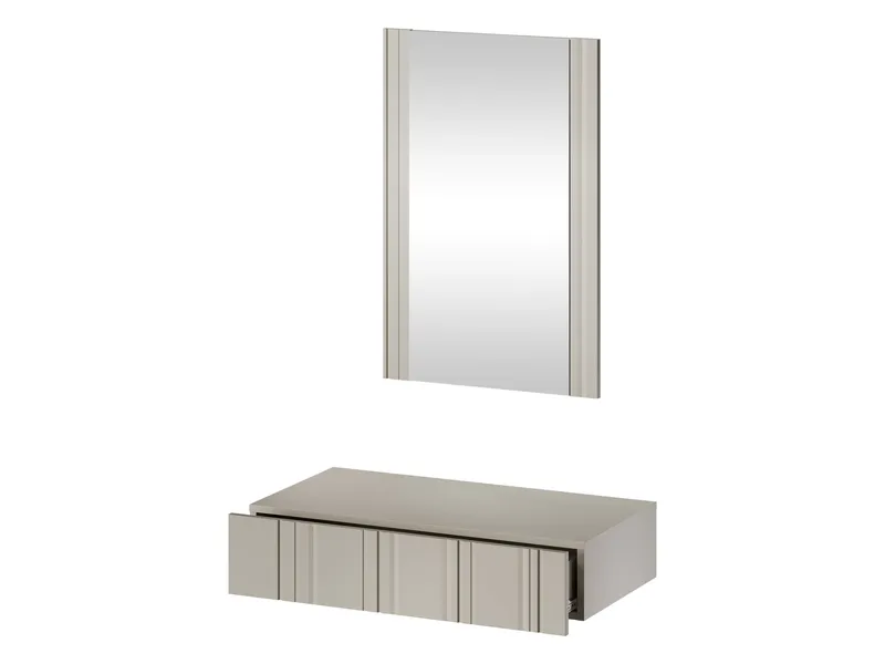 Rynlin Sminkebord med Spejl - Møbler - Borde - Sminkebord & konsolbord - Makeup bord med spejl