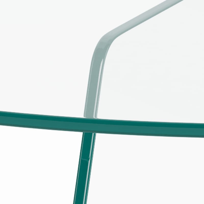 Ryvos Sofabord i Glas 80 cm Rundt - Krystalklar - Møbler - Borde - Sofabord