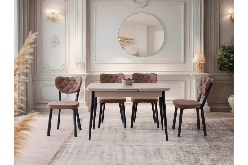 Saidie Spisebord 120 cm Rektangulært - Brun - Møbler - Borde - Spisebord og køkkenbord