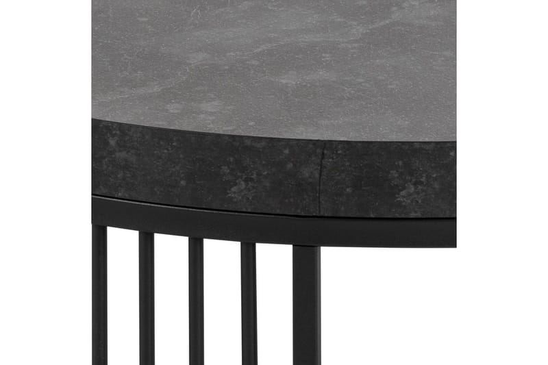 Saklani Sofabord 65 cm - Sort - Møbler - Borde - Sofabord