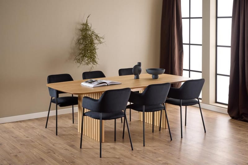 Saku Spisebord 220 cm - Natur - Møbler - Borde - Spisebord og køkkenbord