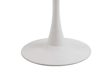 Salm Lille Rundt Spisebord 90 cm i Keramik - Hvid - Møbler - Borde - Spisebord og køkkenbord