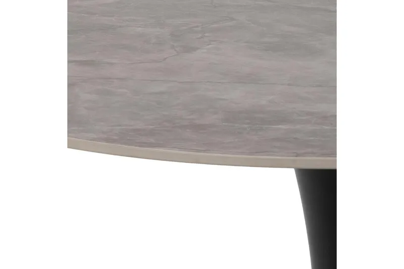 Salm Spisebord 90 cm Rundt - Grå - Møbler - Borde - Spisebord og køkkenbord