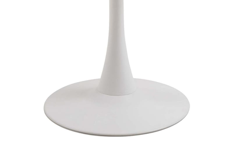 Salm Spisebord 90 cm Rundt - Hvid - Møbler - Borde - Spisebord og køkkenbord