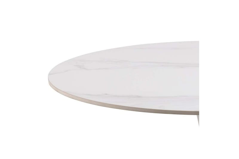 Salm Spisebord 90 cm Rundt - Hvid - Møbler - Borde - Spisebord og køkkenbord