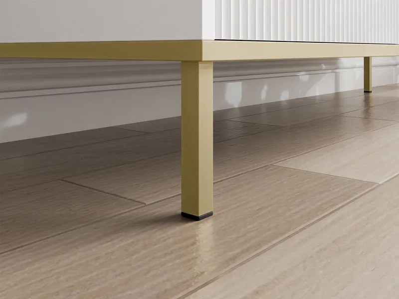 Salmor Sofabord 100 cm - Hvid - Møbler - Borde - Sofabord