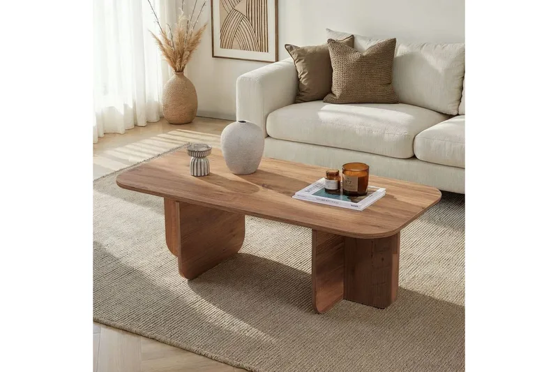 Salrin Sofabord 120 cm - Brun - Møbler - Borde - Sofabord