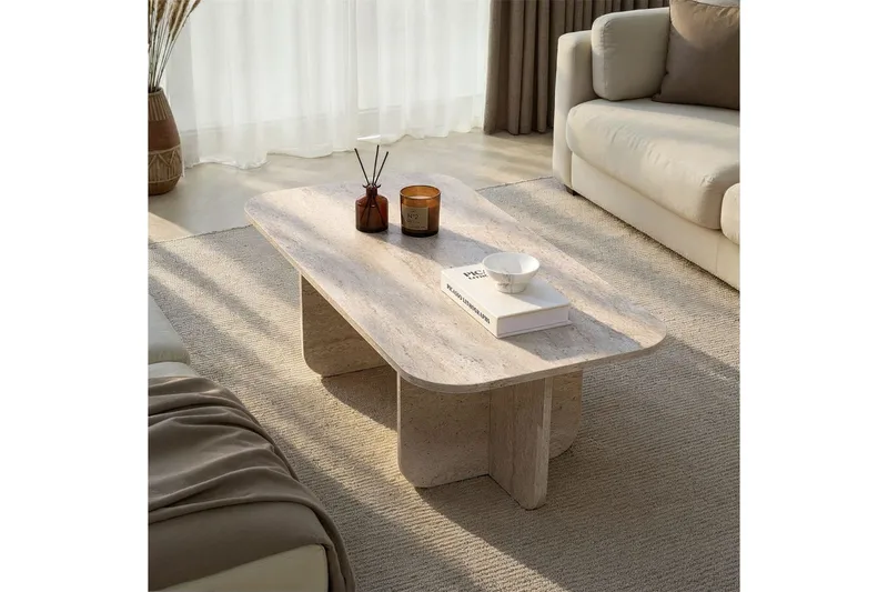 Salrin Sofabord 120 cm - Brun - Møbler - Borde - Sofabord