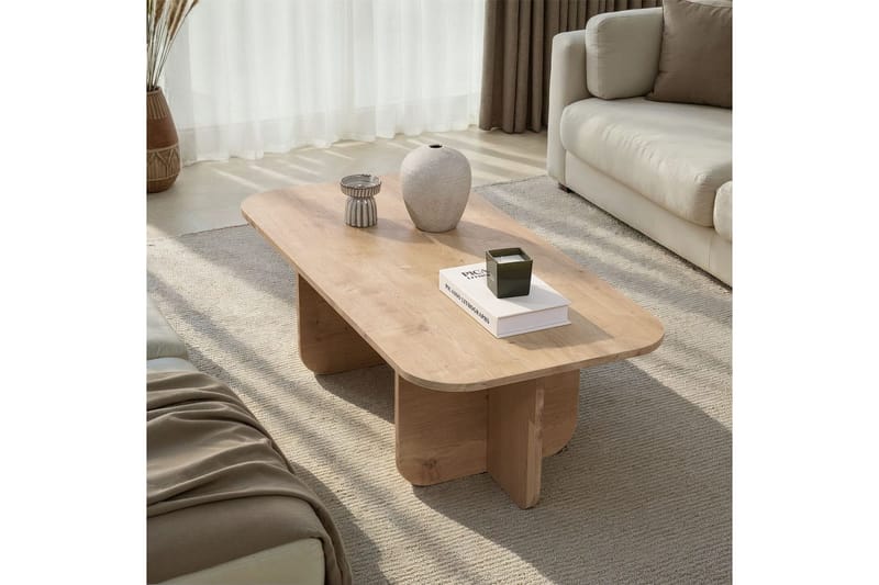 Salrin Sofabord 120 cm - Brun - Møbler - Borde - Sofabord