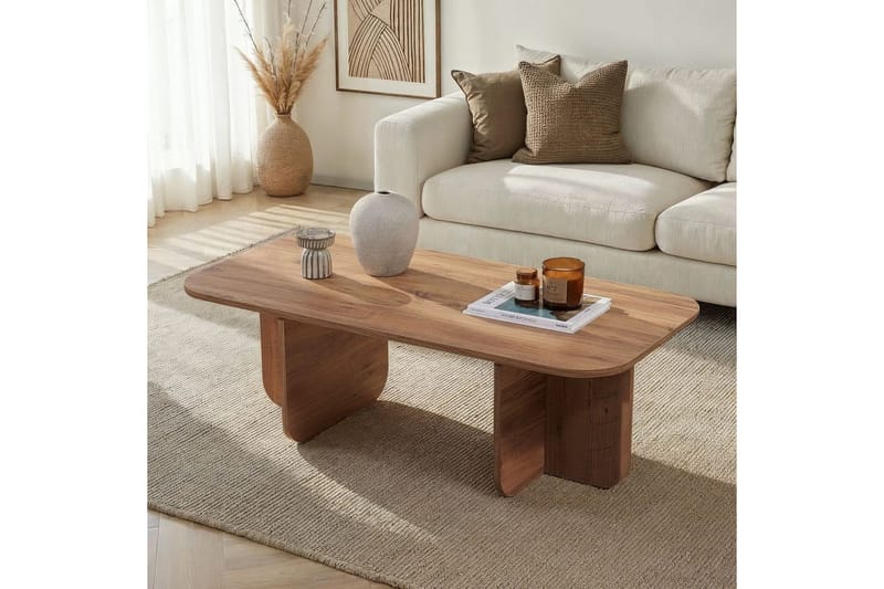 Salrin Sofabord 120 cm - Brun - Møbler - Borde - Sofabord