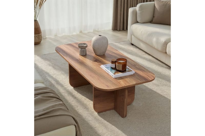 Salrin Sofabord 120 cm - Brun - Møbler - Borde - Sofabord